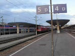 Der aus 7 Waggons bestehende IC 840 von Wien West nach Linz war am 27.3.2009 erstaunlicherweise in Doppeltraktion unterwegs.